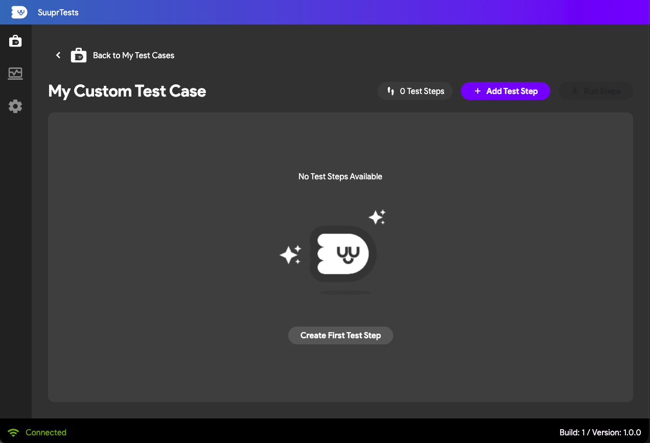 Adding Test Steps